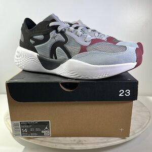 Nike Jordan Delta 3 Low Sneakers Men's Size 14 Black/Wolf Grey  DN2647-001